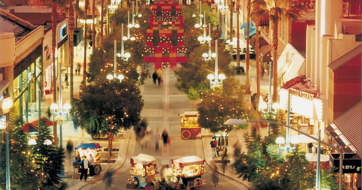 Third Street Promenade Map Third Street Promenade In Santa Monica, California | Sygic Travel