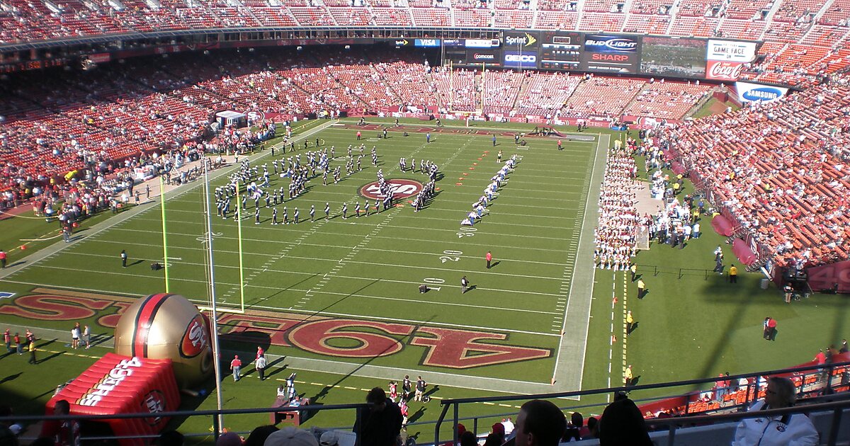 Candlestick Park in Santa Clara, California