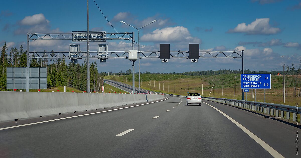 A121 in Republik Karelien, Russia Sygic Travel