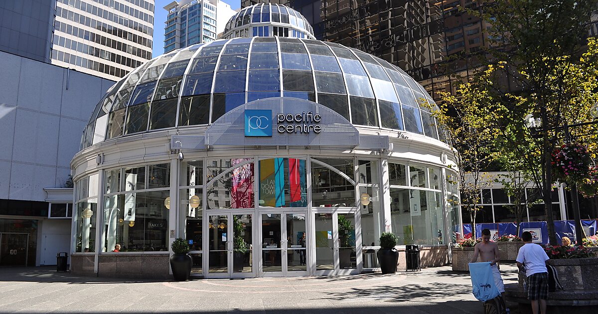 Pacific Centre Mall Map Pacific Centre In Vancouver | Sygic Travel
