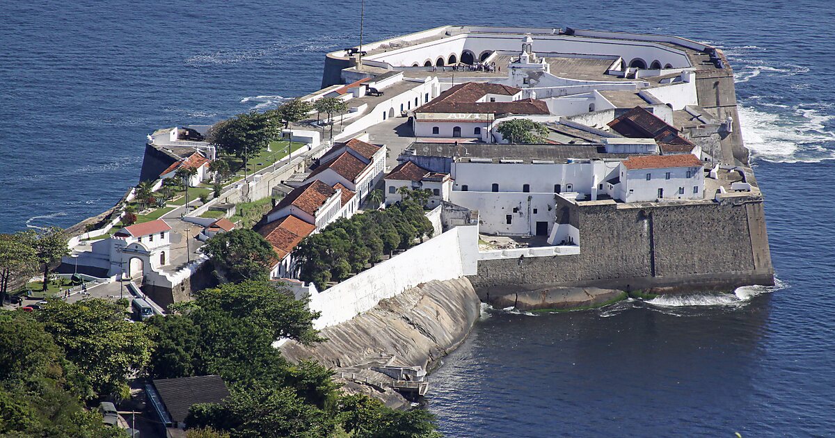 Santa Cruz da Barra Fortress in Jurujuba, Rio de Janeiro, Brasil ...