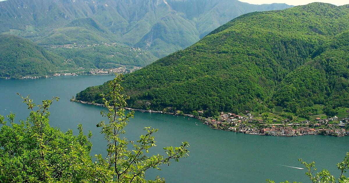 Луганское озеро Швейцария