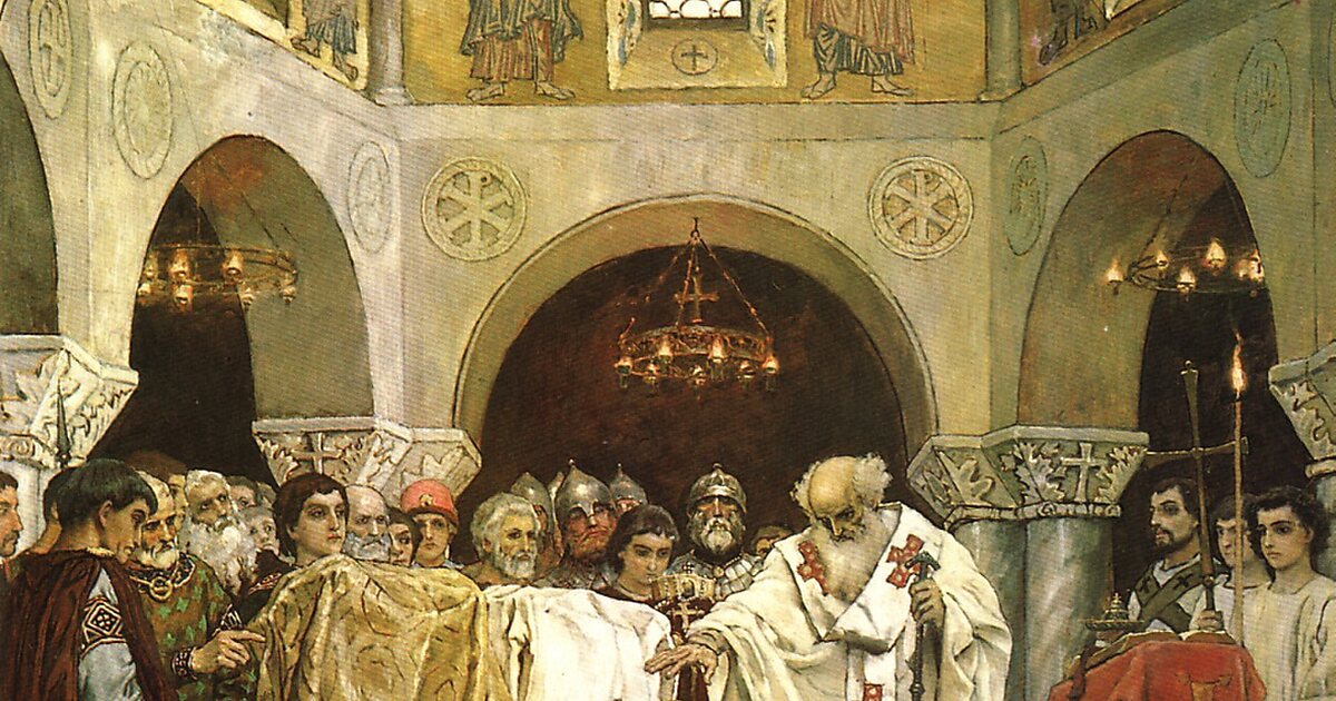 Картины с князем владимиром