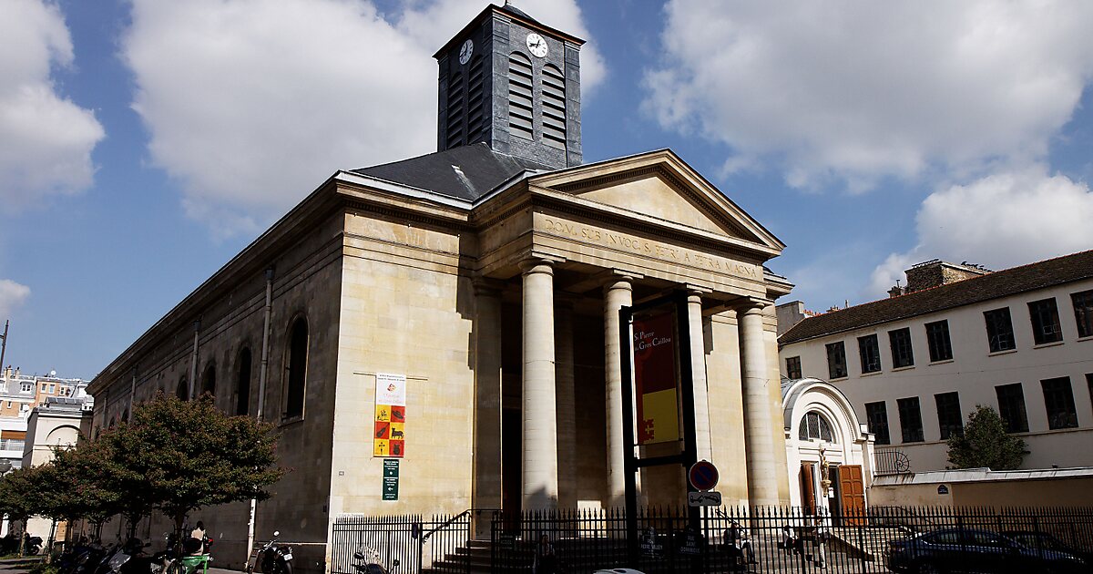 Church of SaintPierre du Gros Caillou in 7th arrondissement of Paris