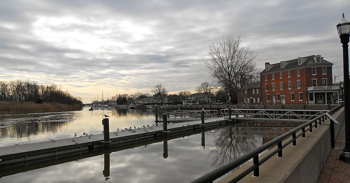 Delaware City in Delaware, Vereinigte Staaten von Amerika Sygic Travel