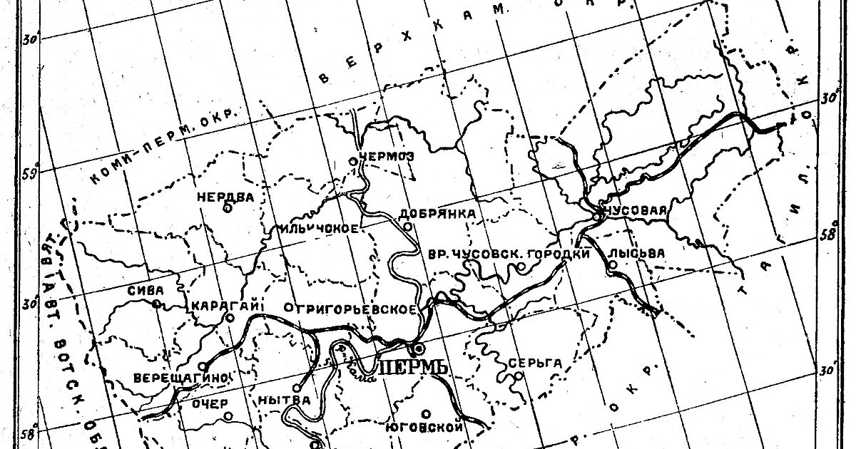 Чермоз карта окрестностей