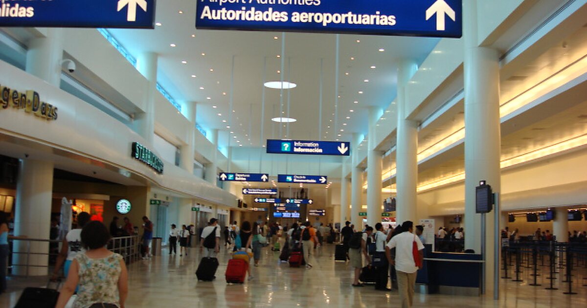 Cancún, México Aeropuerto Internacional de Cancún. Andrés Molina Mesa Flickr
