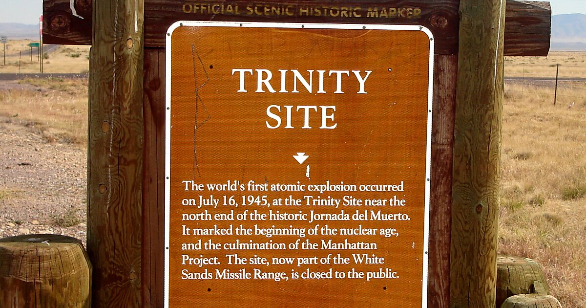 TrinityTest in New Mexico, Vereinigte Staaten von Amerika Sygic Travel