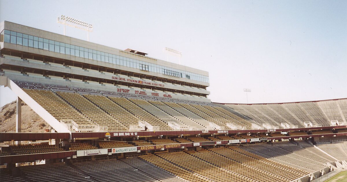 Sun Devil Stadium - History, Photos & More of the former NFL stadium of the Arizona  Cardinals