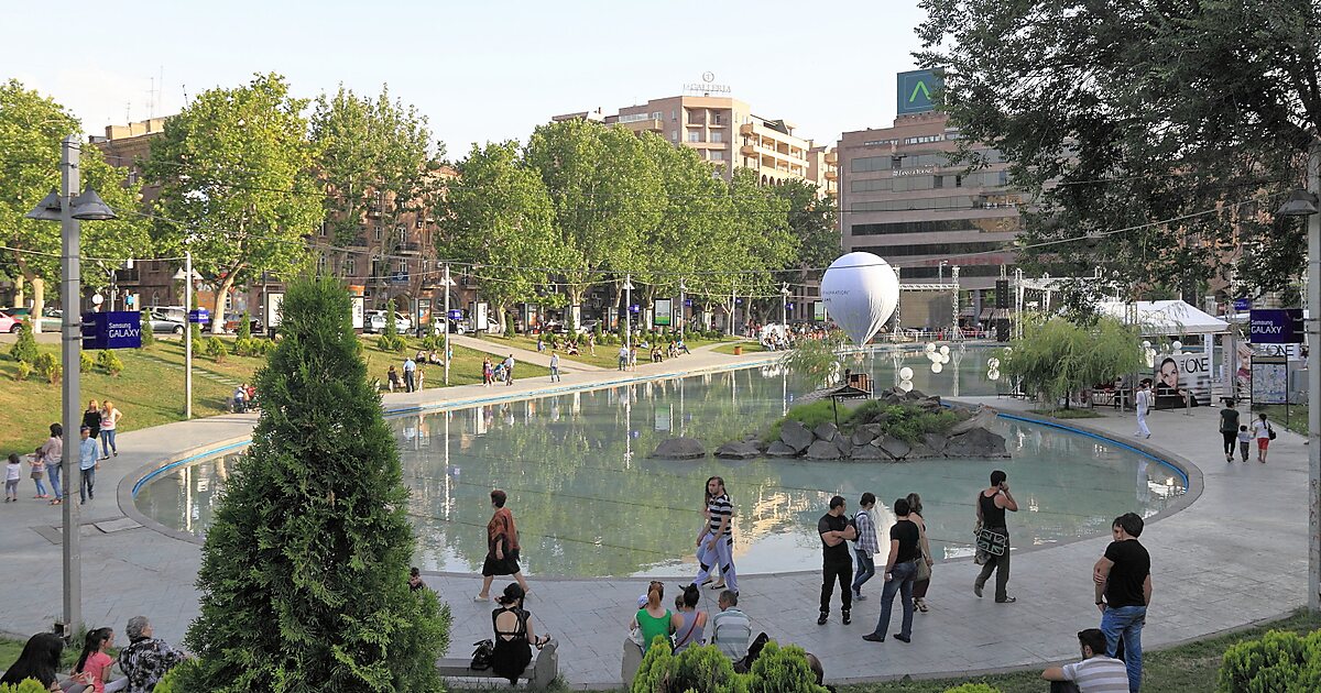Swan Lake in Yerevan, Armenia Sygic Travel