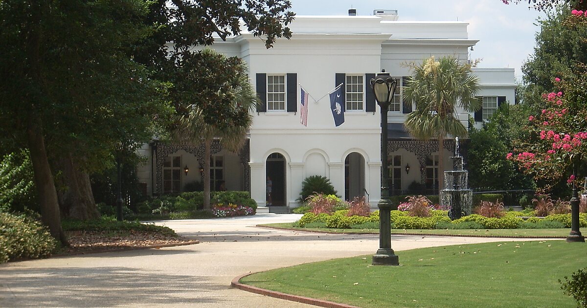 South Carolina Governor's Mansion in Columbia, South Carolina Sygic Travel