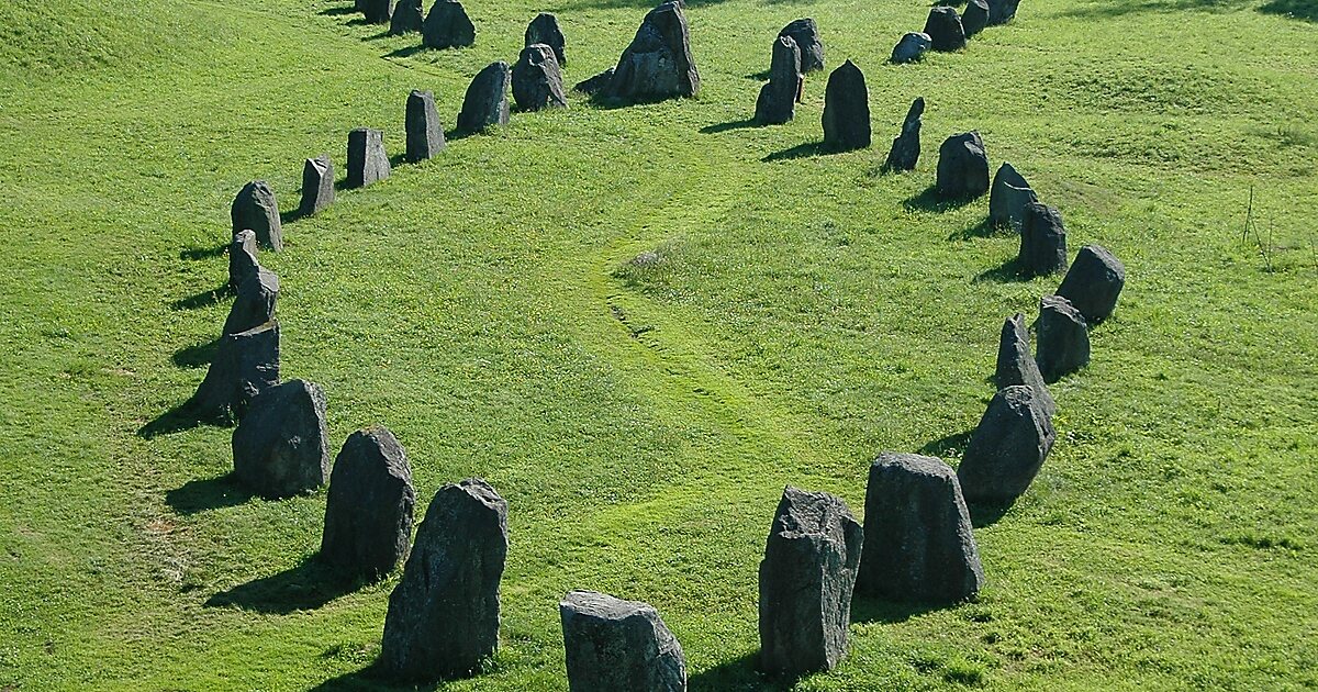 Anundshög In Västerås Kommun, Sweden 