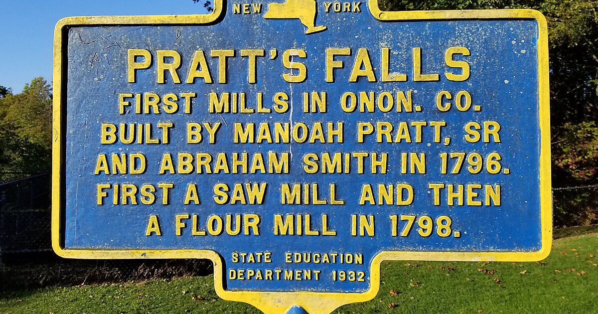 Pratt's Falls Park in Pompey, New York, United States Sygic Travel