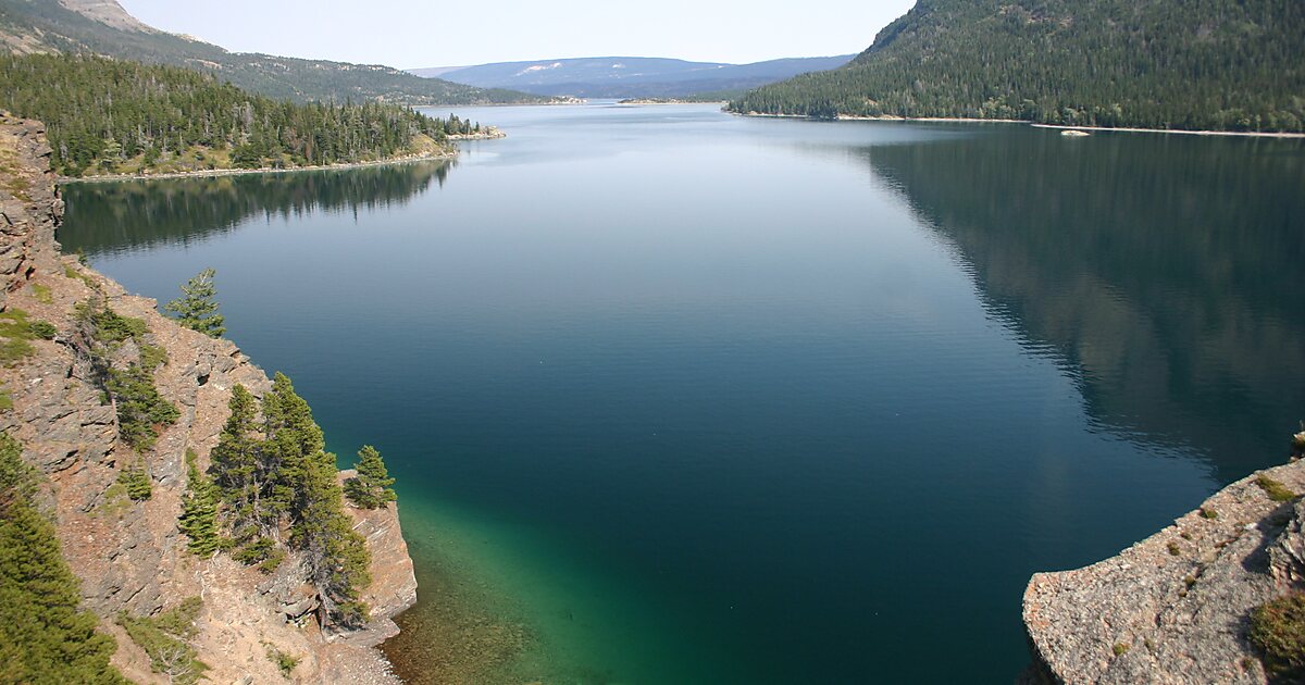 Lago Saint Mary en Montana, Estados Unidos de América | Tripomatic