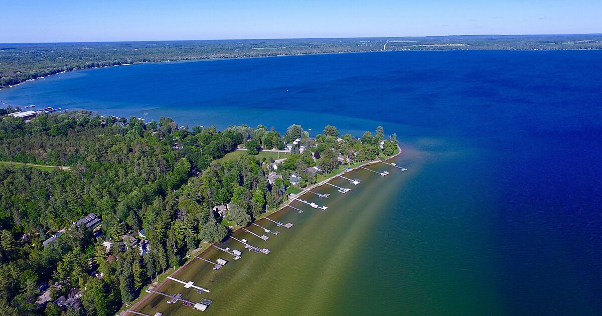 Mullett Lake in Michigan, United States Sygic Travel