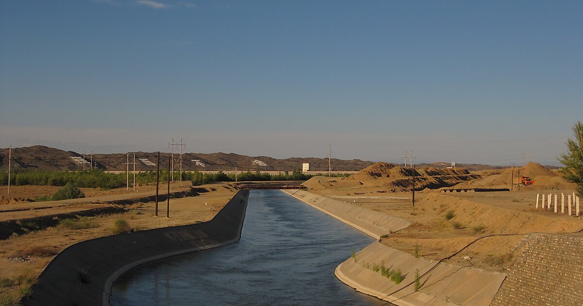 IrtyshKaramayÜrümqi Canal in Fuhai County, China Sygic Travel