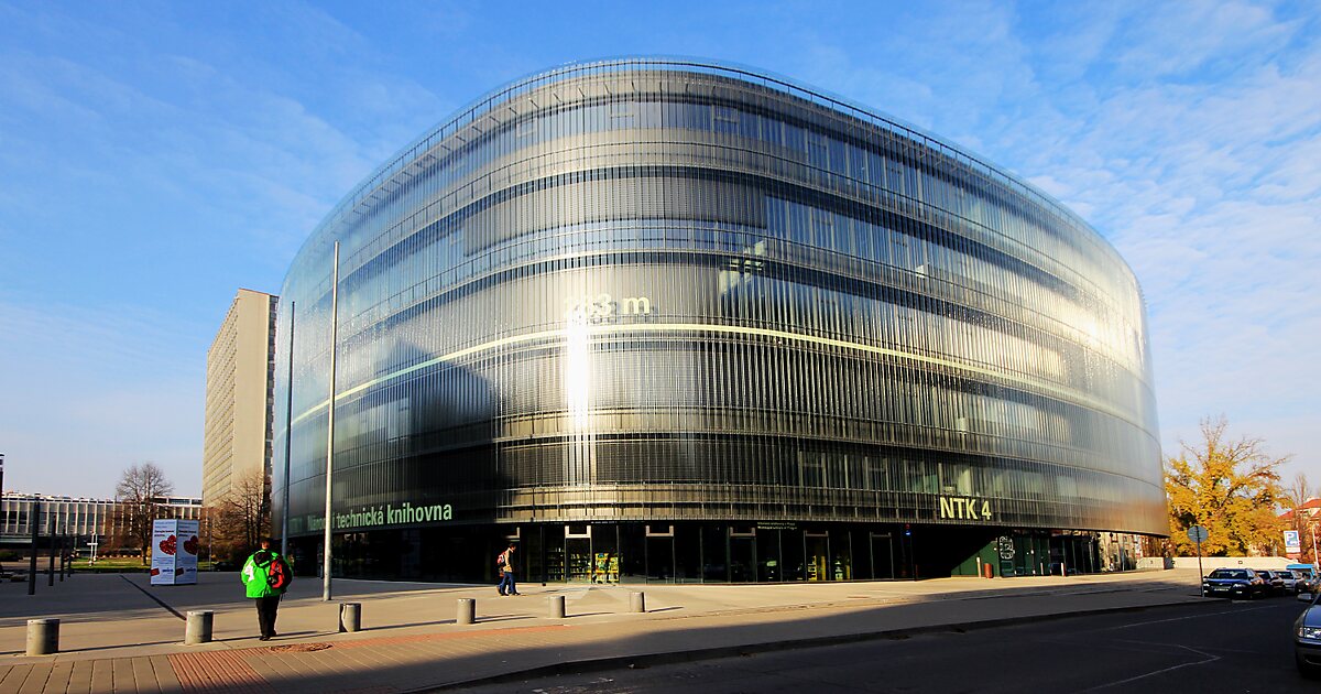 Biblioteca Técnica Nacional de Praga em Dejvice, Praga, Tcheca Sygic Travel