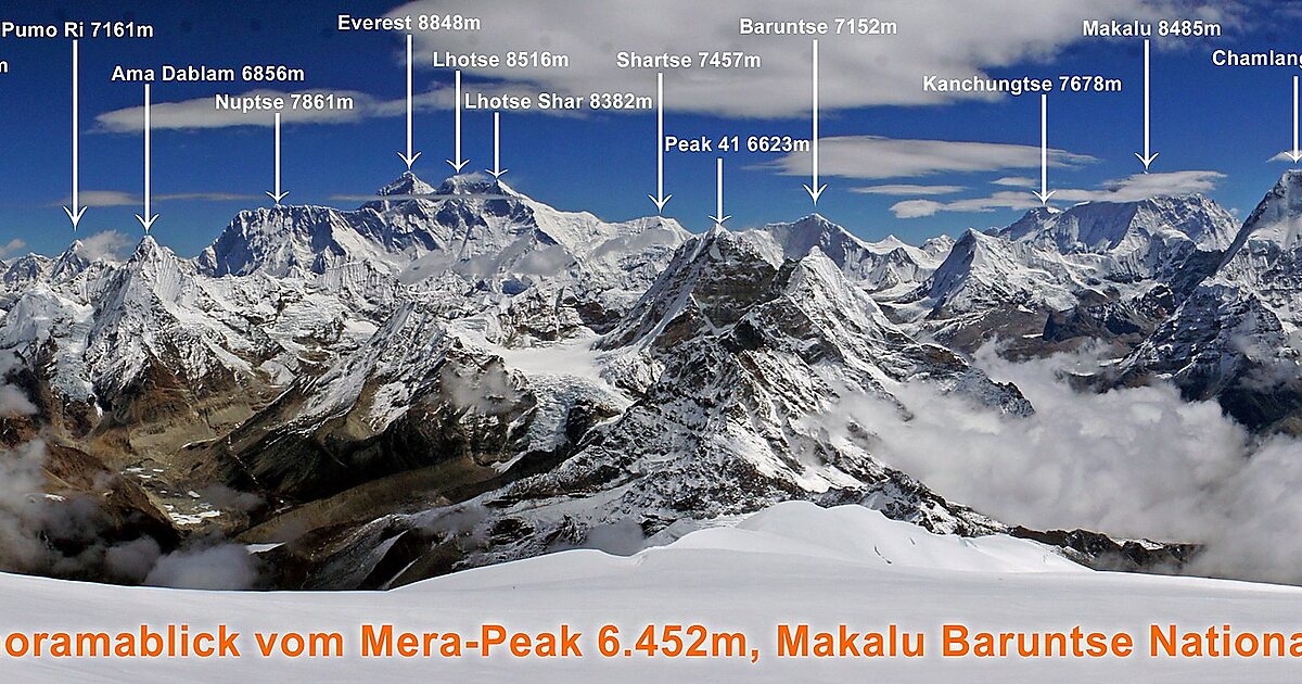 Гималаи высота над уровнем моря