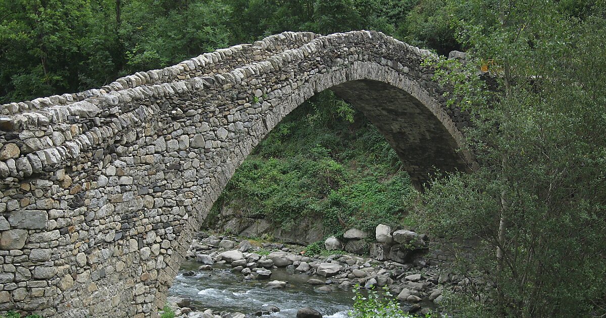 Bridge of La Margineda in Andorra la Vella Tripomatic
