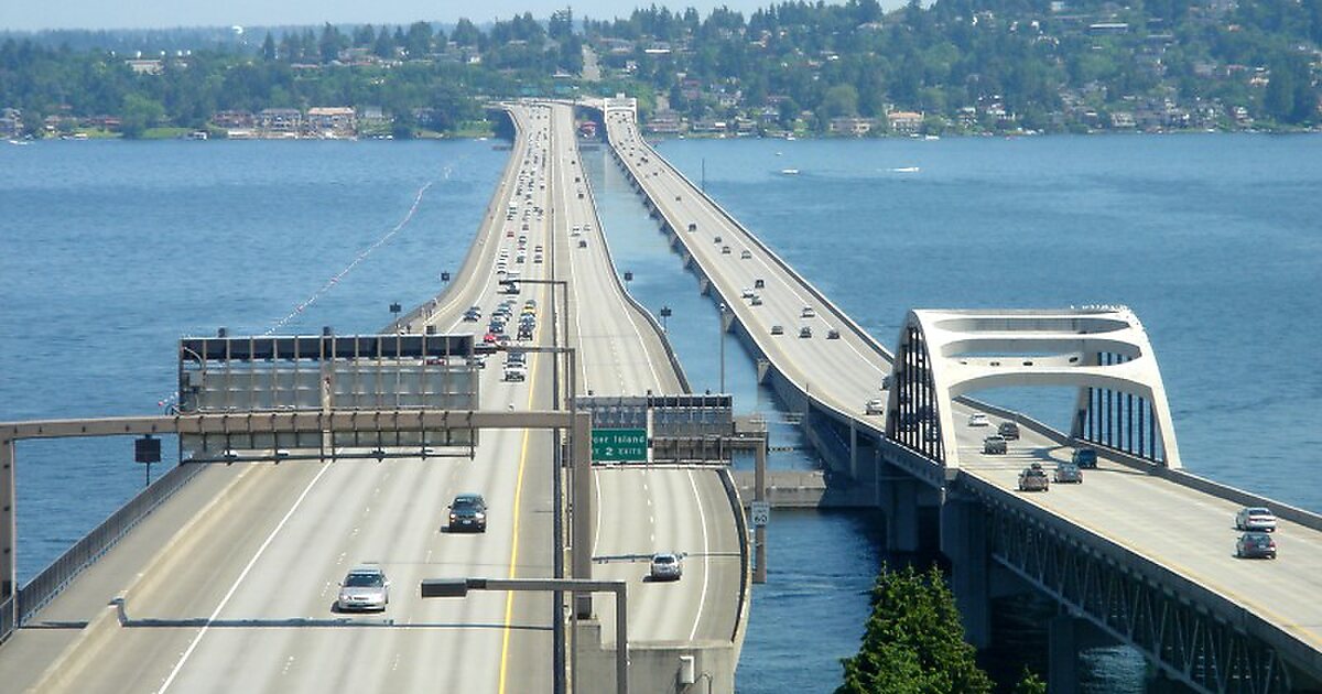 Homer M. Hadley Memorial Bridge in Mercer Island, Washington Sygic Travel