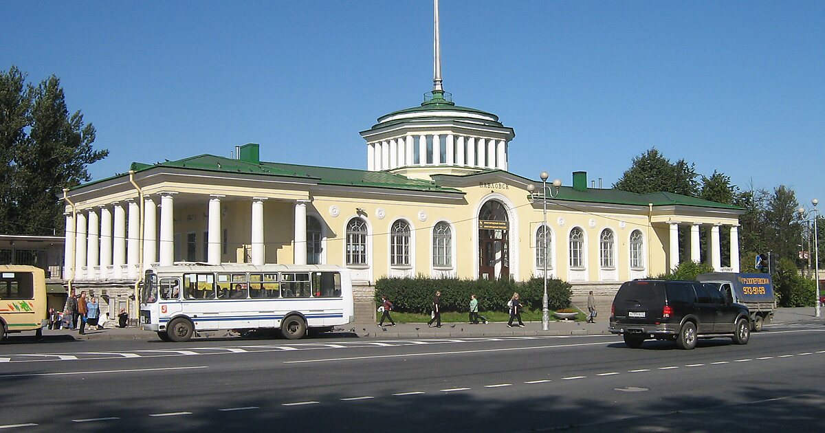 Павловский вокзал в санкт петербурге