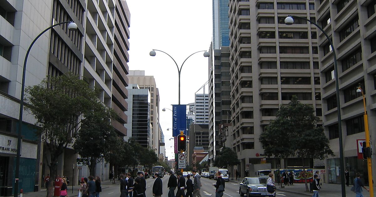 St George's Terrace in Perth, Australia | Tripomatic