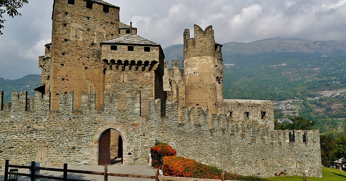 Fénis Castle in Fénis, Italy | Tripomatic