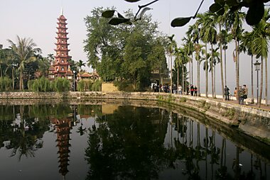 hanoi tourist attractions map
