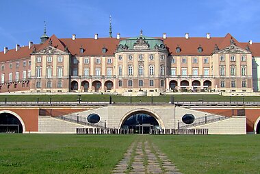 tourist map warsaw