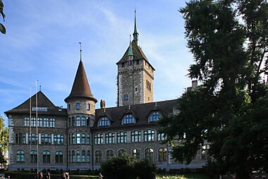 tourist map of zurich