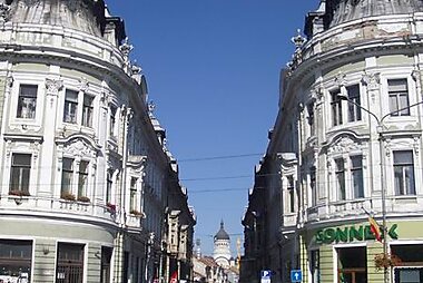 cluj napoca tourist map