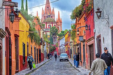 San Felipe Guanajuato Map San Miguel De Allende Printable Tourist Map | Sygic Travel