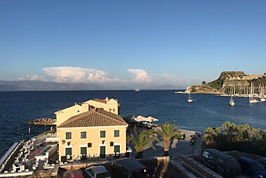 tourist map corfu town