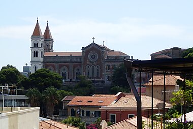 messina sicily tourist map