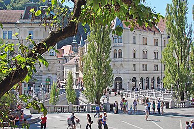 ljubljana tourist map