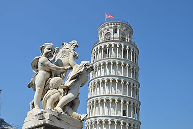 tourist map of pisa italy