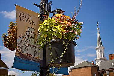 tourist map of old town alexandria va