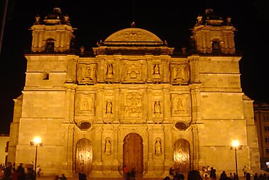 tourist map of oaxaca mexico