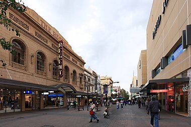 tourist map adelaide