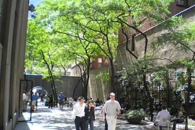 McGraw-Hill Waterfall Tunnel