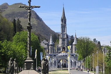 Lourdes Printable Tourist Map | Sygic Travel