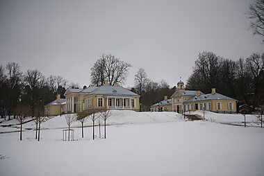 Bibliotecnyj fligel usadby "Monrepo"