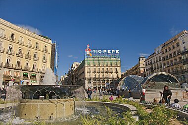 tourist map of madrid