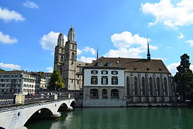 tourist map of zurich