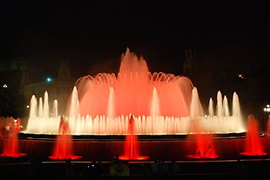 tourist attraction map of barcelona