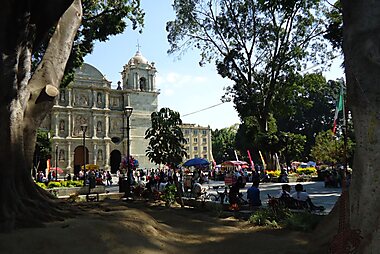 tourist map of oaxaca mexico