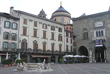 tourist map of bergamo