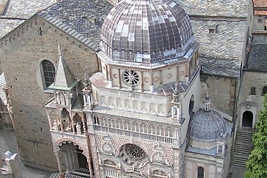 tourist map of bergamo