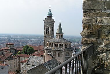 tourist map of bergamo