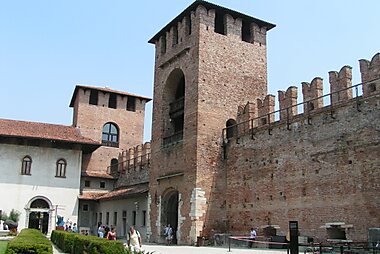 verona italy tourist map